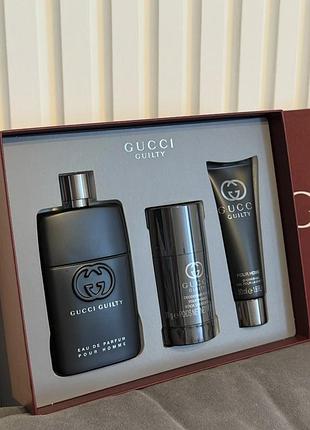 Парфумований набір g guilty pour homme чоловічий