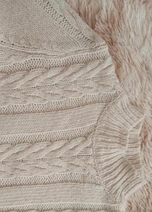 Теплая кофта гольф на 7 лет 122 см 3