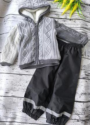 Осінній комплект костюм на хлопчика 86-92 на двір