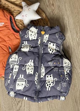 Жилетка дитяча тепла