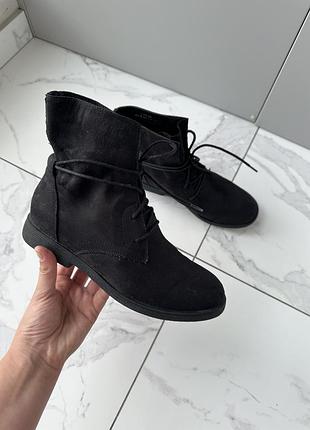 H&m черевики текстильні ботинки 38р 24,5 демісезонні