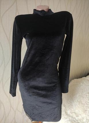Сукня оксамит