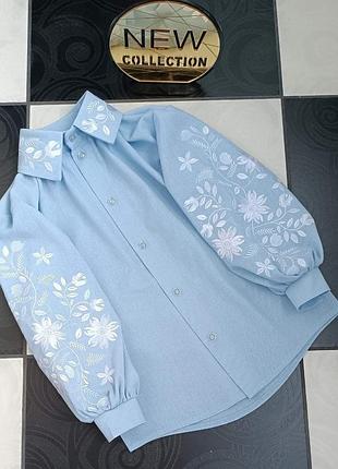 Шикарна вишиванка сорочка блузка