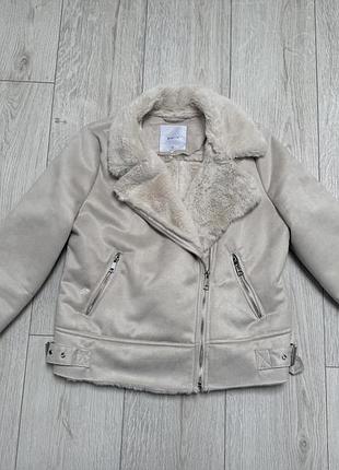 Жіноча замшева дублянка mohito