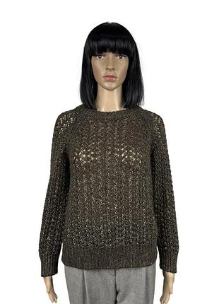 Свитер из шерсти с альпакой massimo dutti