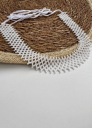 Намисто «біла перлина»