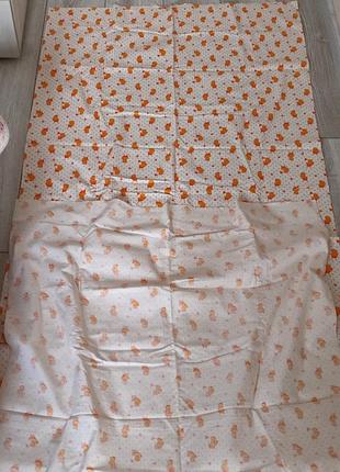 Отрез фланелевой ткани.