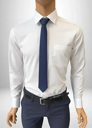 Рубашка классическая мужская la querre бежевая артикул: sor0001