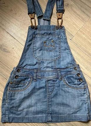 👗 джинсовий сарафан r.marks, розмір 25