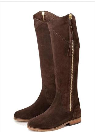 Новые замшевые сапоги dublin, размер 37