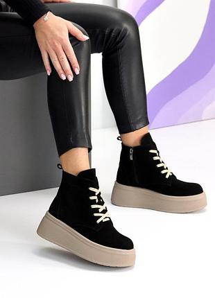 Стильні жіночі зимові черевики