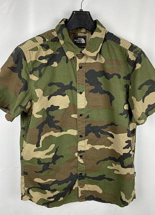 Камуфляжная рубашка the north face