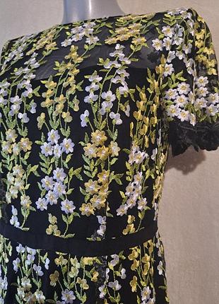 Цветочное платье 6