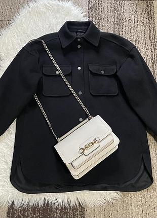 Пальто сорочка тепле h&m