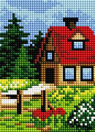 Алмазная мозаика для детей colorart 15х15 весна pp1103