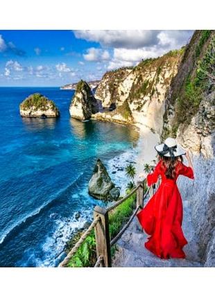 Алмазная мозаика colorart прогулка у моря sp087