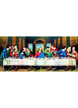 Алмазная мозаика colorart 40х90 икона тайная вечеря sd1000