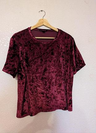 Футболка женская велюровая 44 размер