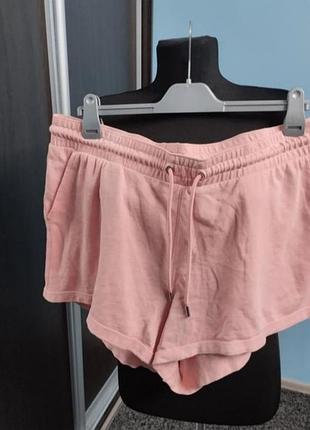Шорты трикотаж с карманами крутые 18-20