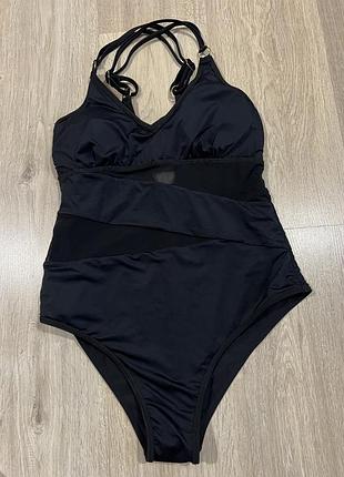 Купальник чорний жіночий розмір m l