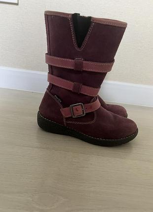 Якісні замшеві брендові чобітки pio tex