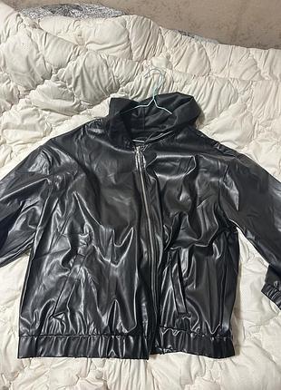 Кожанка большого размера