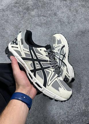 Кроссовки asics gel-kahana 8 black beige gore-tex