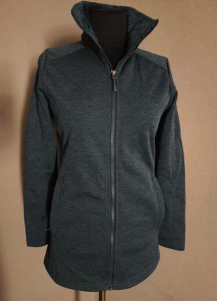 Кардиган с искусственным мехом the north face