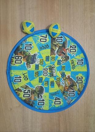 Детский дартс ракушки ниндзя