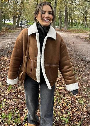 Дублянка куртка zara