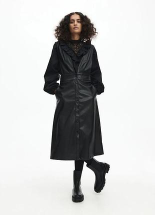 Шкіряний сарафан