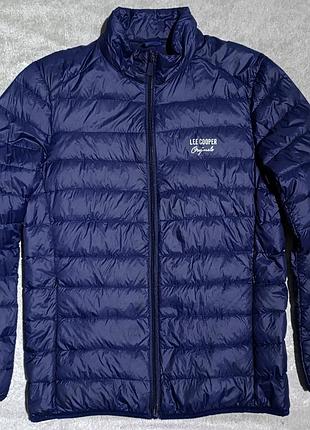 Пуховик lee cooper мужской s легкий, удобный весна/осень