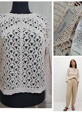 Ажурные кофты 100% коттон 36 размер