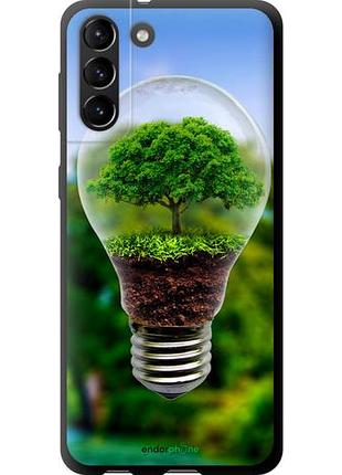 Чохол tpu на samsung galaxy s21 plus лампа-дерево