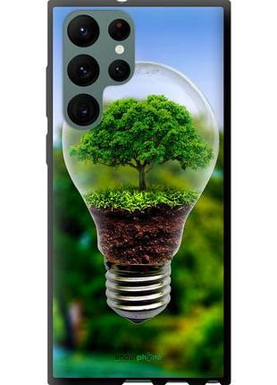 Чохол tpu на samsung galaxy s22 ultra лампа-дерево