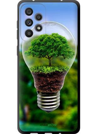 Чехол tpu на samsung galaxy a73 a736b лампа-дерево