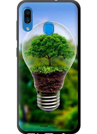 Чохол tpu на samsung galaxy a20 2019 a205f лампа-дерево