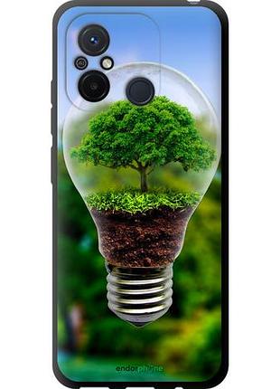 Чохол tpu на xiaomi redmi 12c лампа-дерево