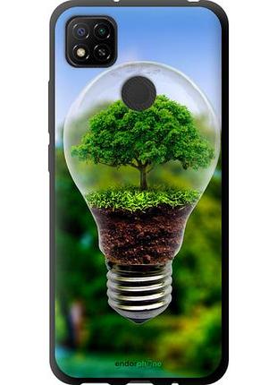 Чохол tpu на full silicone case для xiaomi redmi 9c лампа-дерево