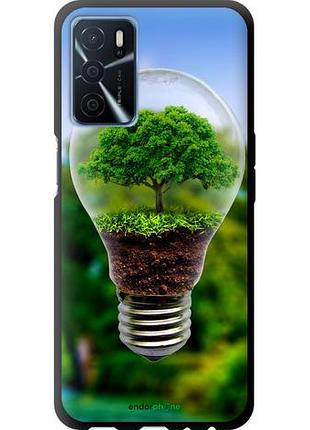 Чохол tpu на oppo a16 лампа-дерево