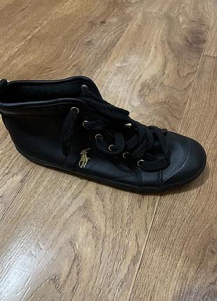 Кеди шкіряні