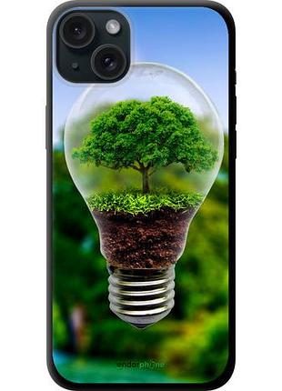 Чохол tpu на iphone 15 plus лампа-дерево
