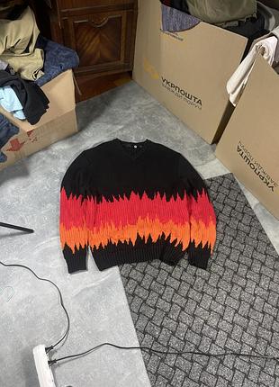 Givenchy paris flame logo sweater / светр живанши париж