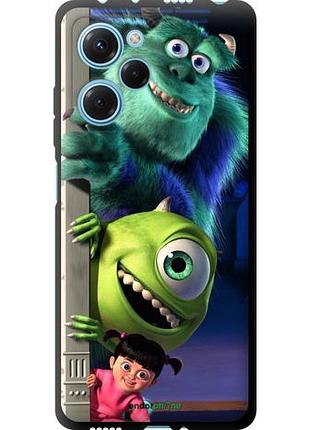 Чехол tpu на xiaomi redmi note 12 pro speed monsters
