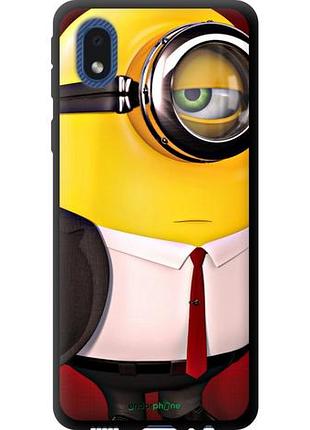 Чехол tpu на samsung galaxy a01 core a013f minions