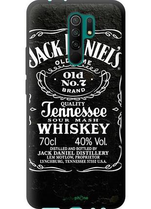 Чехол tpu на xiaomi redmi 9 jack daniels
