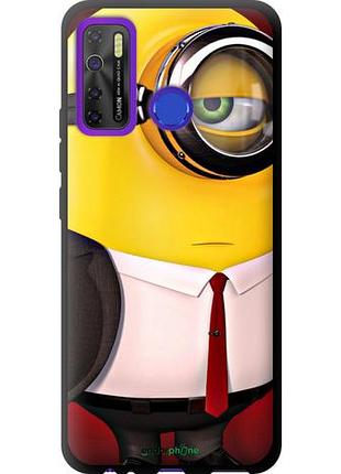 Чохол tpu на tecno camon 15 minions