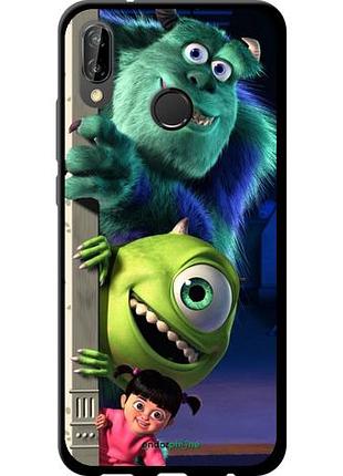 Чохол tpu на huawei p20 lite monsters