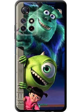 Чехол tpu на xiaomi redmi note 11 5g monsters