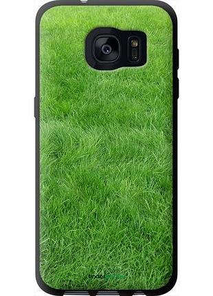 Чехол tpu на samsung galaxy s7 edge g935f трава